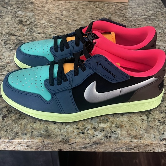 Air Jordan fly ease worn once indoors new condition no box - Picture 4 of 5